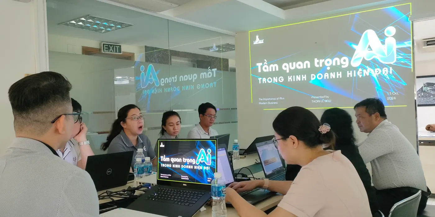 Đào tạo nội bộ – “Tầm quan trọng của AI trong kinh doanh hiện đại”